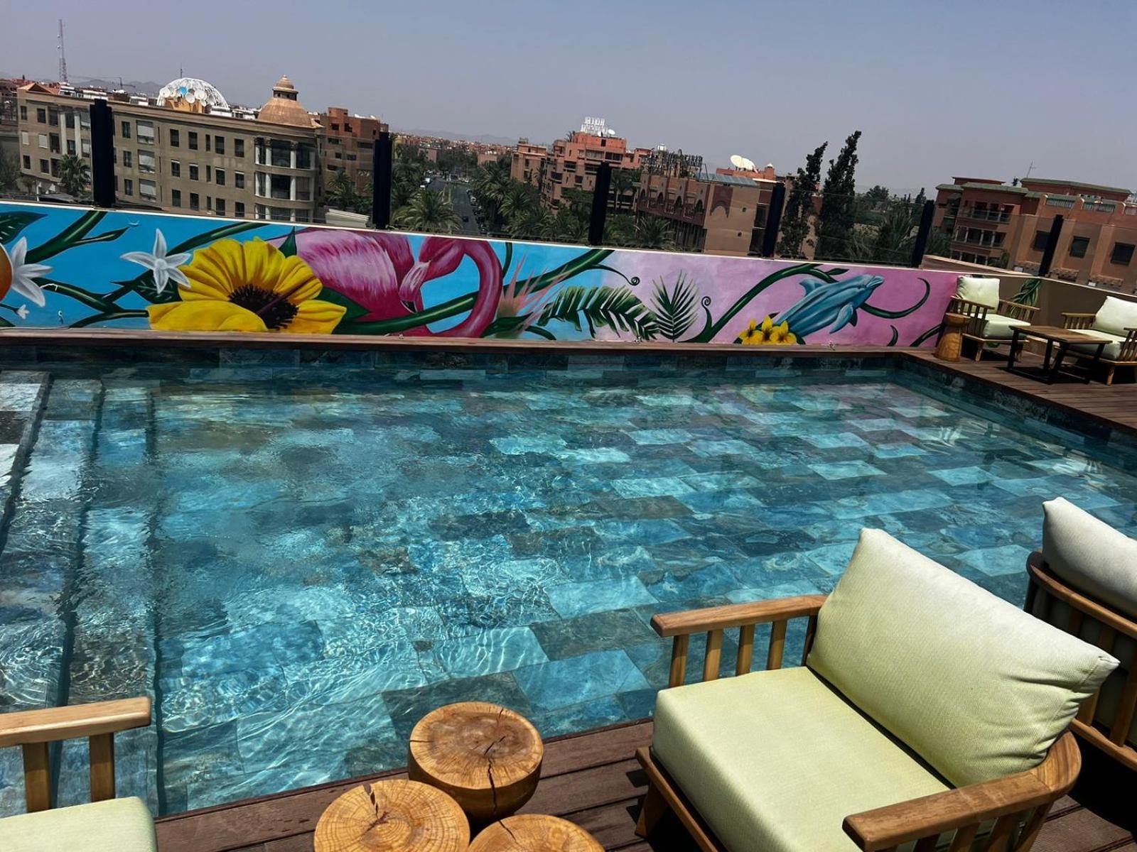 Hotel Le Rocher Marrakech Маракеш Екстериор снимка