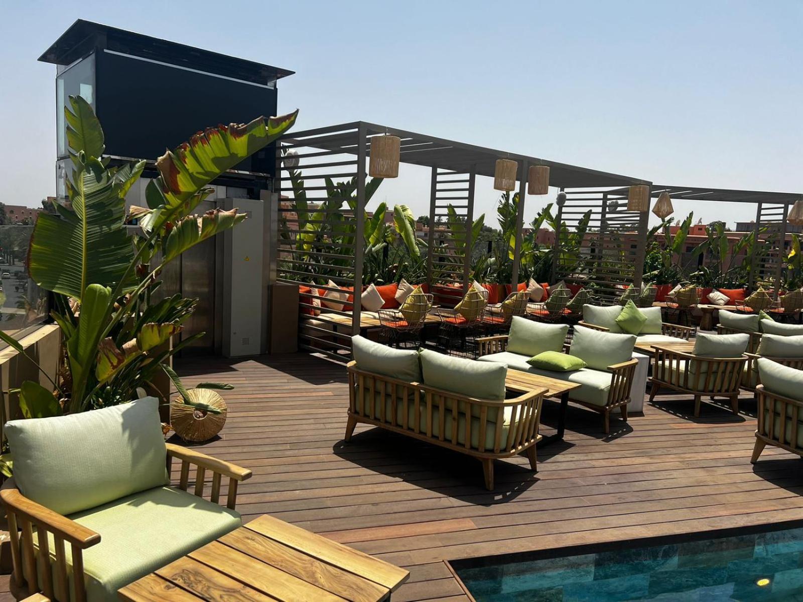 Hotel Le Rocher Marrakech Маракеш Екстериор снимка