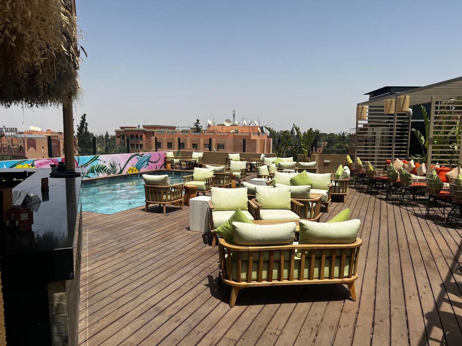 Hotel Le Rocher Marrakech Маракеш Екстериор снимка
