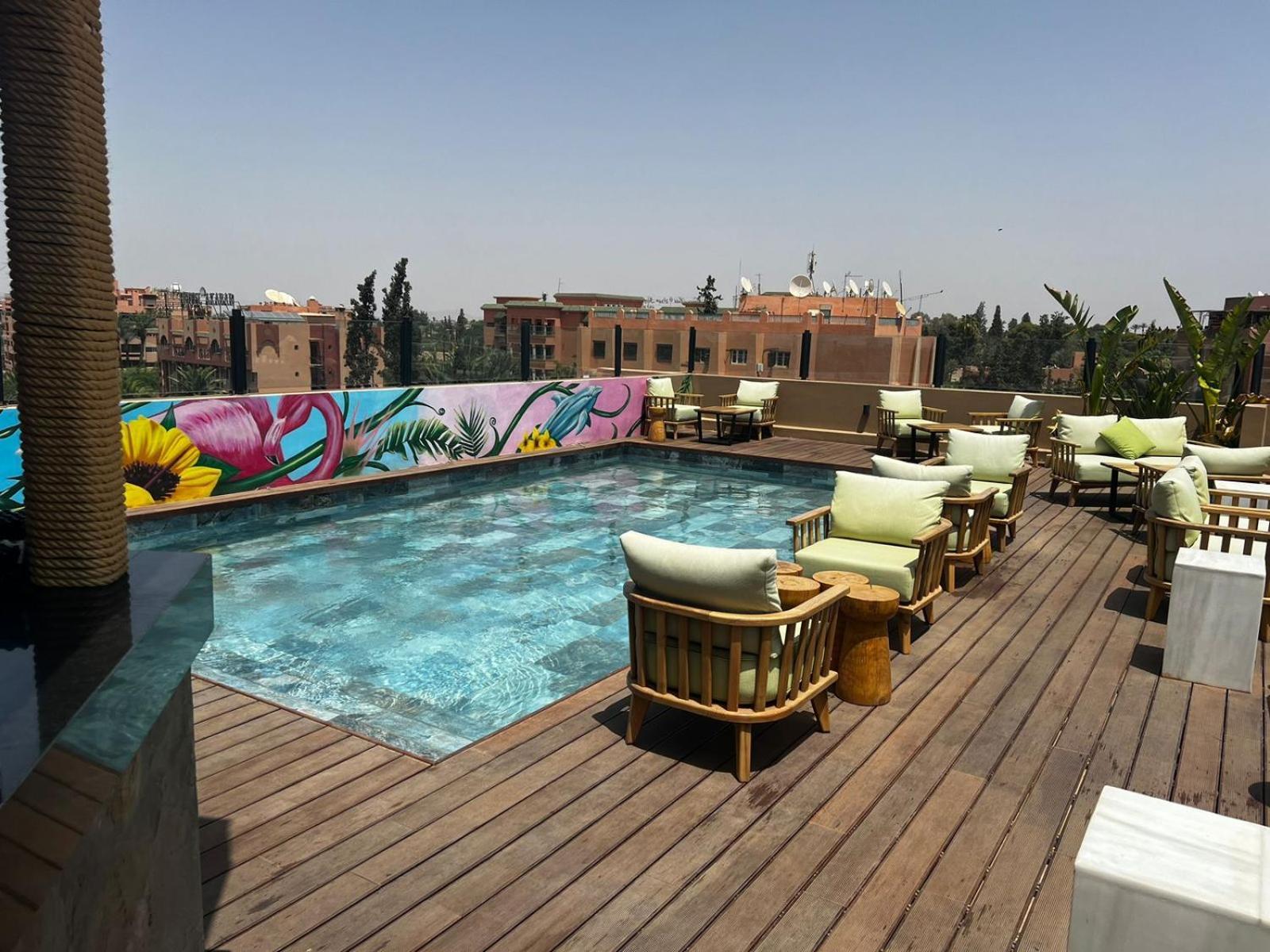 Hotel Le Rocher Marrakech Маракеш Екстериор снимка