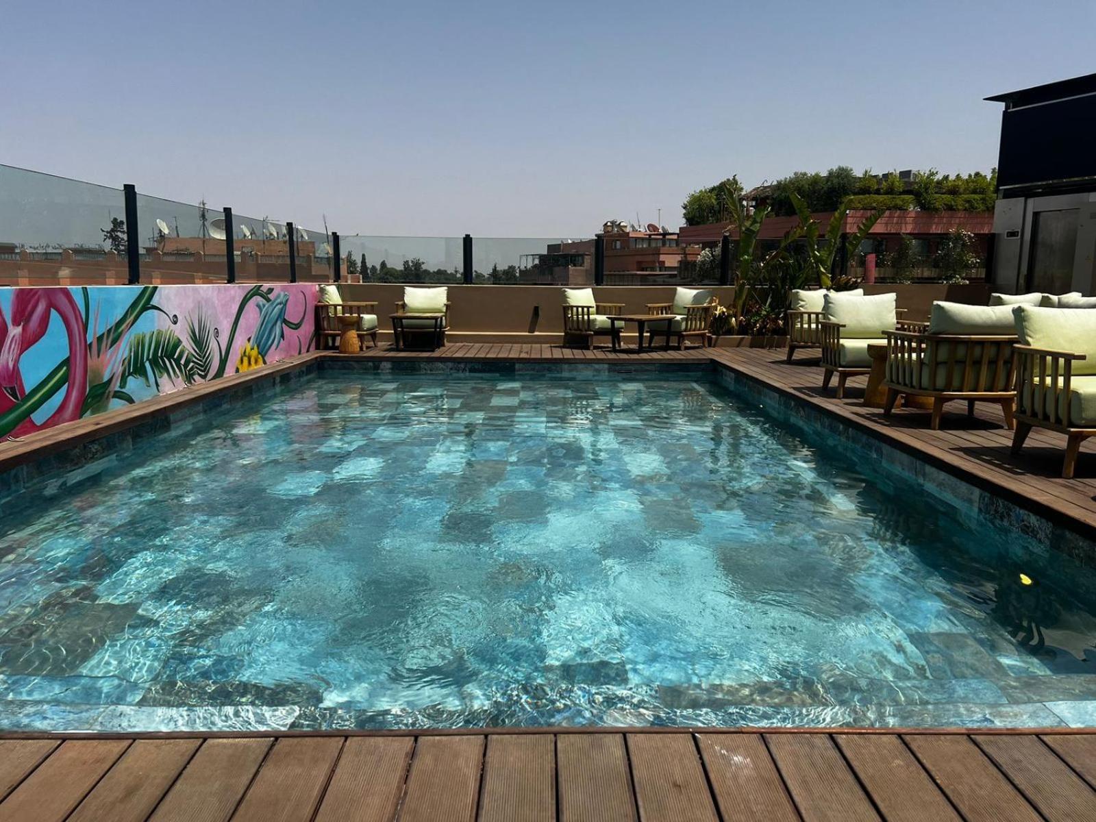 Hotel Le Rocher Marrakech Маракеш Екстериор снимка