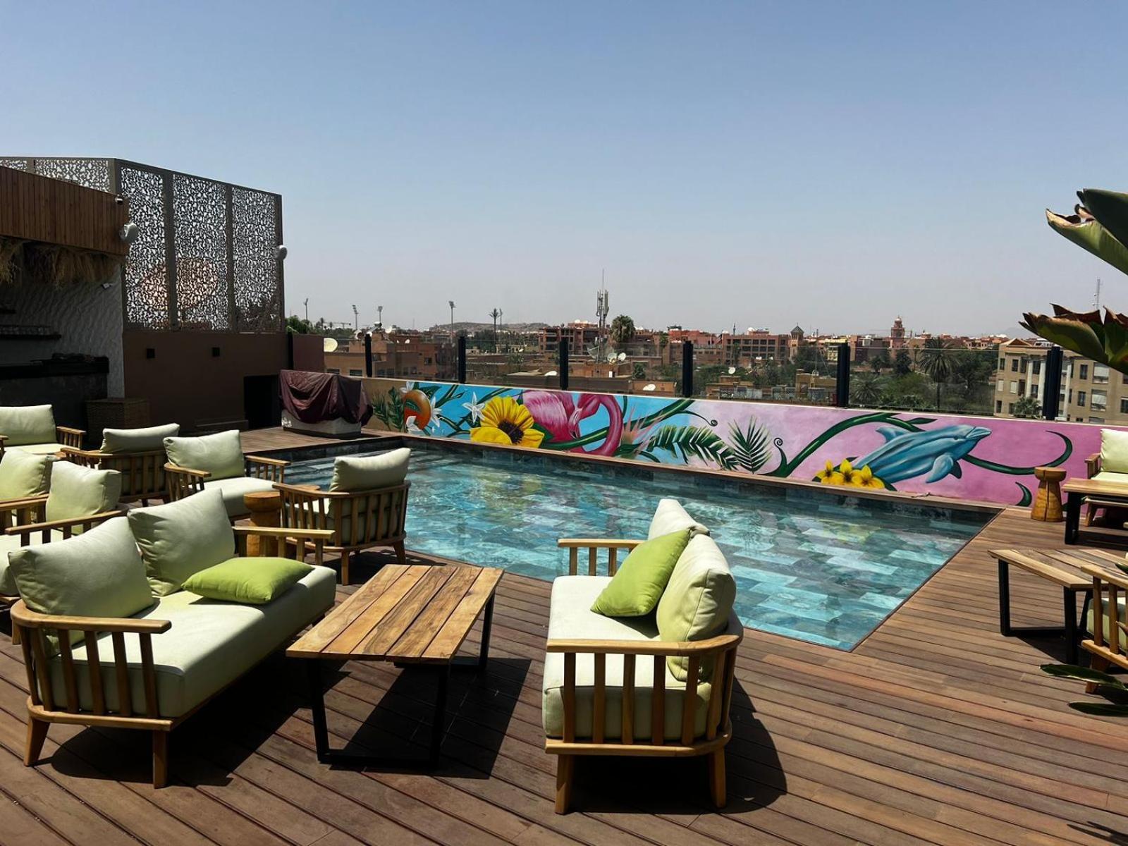 Hotel Le Rocher Marrakech Маракеш Екстериор снимка
